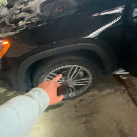 Проверка состояния колес