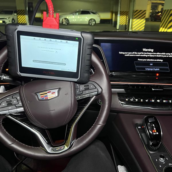 Диагностика Cadillac, проверка VIN